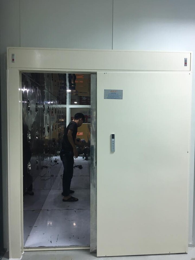 AIRSHOWER AUTO DOOR BUỒNG THỔI KHÍ SẠCH 